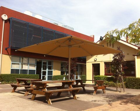 Nova HD umbrella in 4m Square