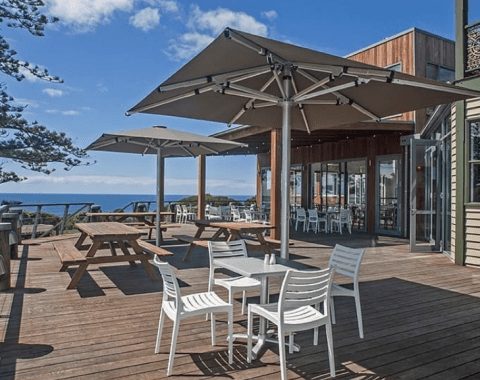 Tathra Hotel Nova HD umbrellas