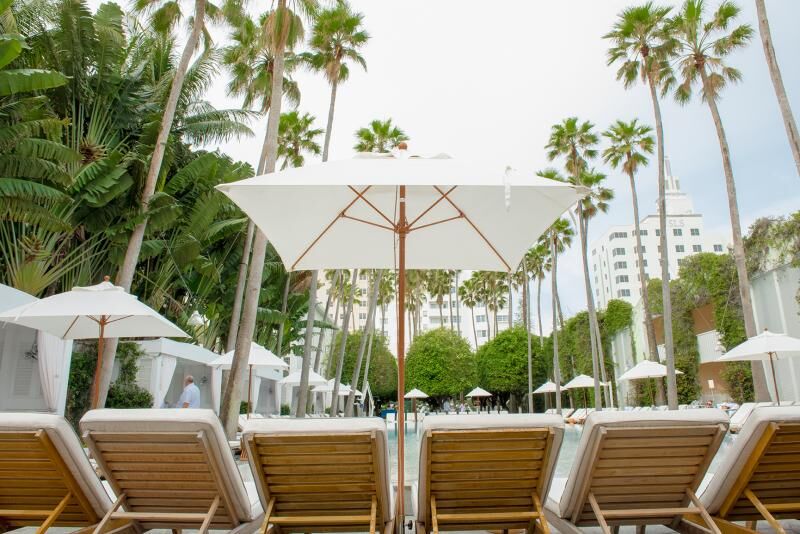 Fiber Glass Commercial Umbrella