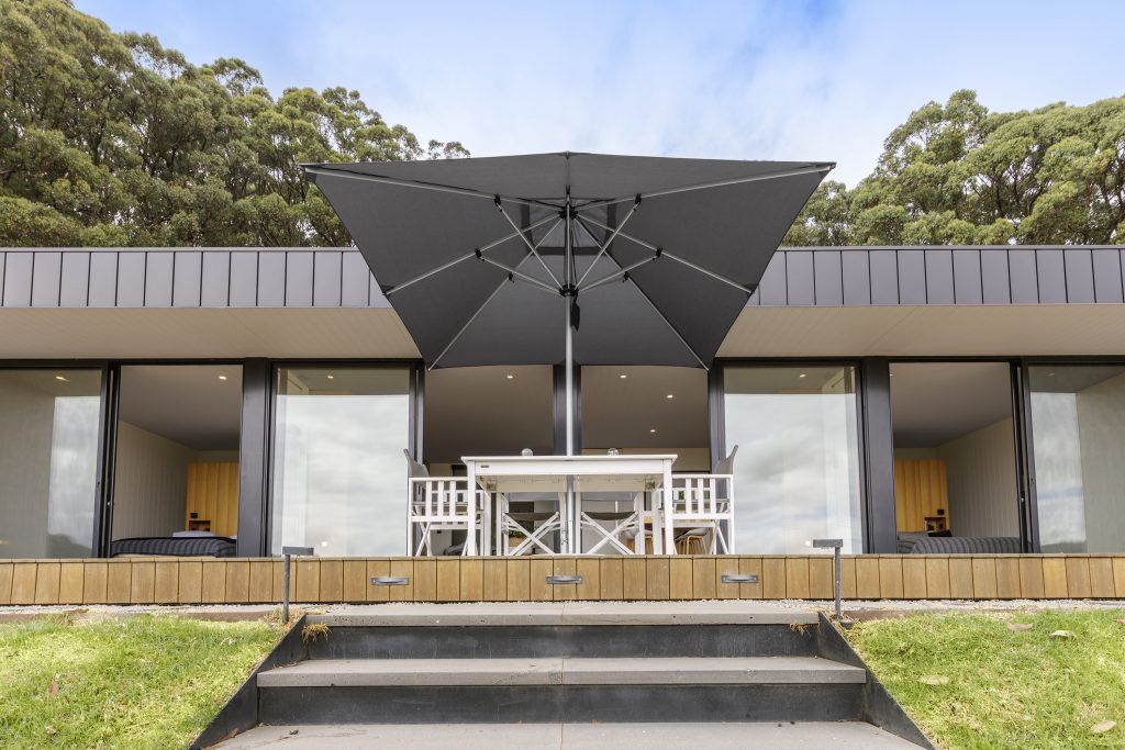 Black Square Umbrella