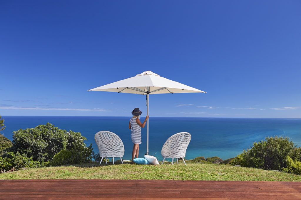 Monaco 2.5m Squ Ecru Outdoor Umbrellas