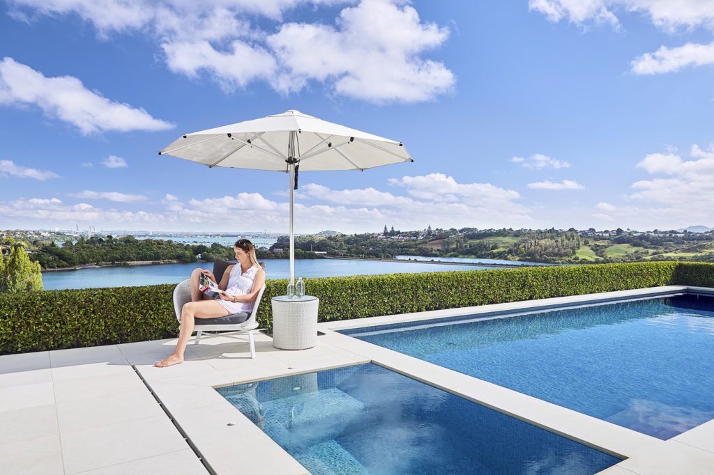 3m Monaco Oct Ecru Outdoor Umbrella