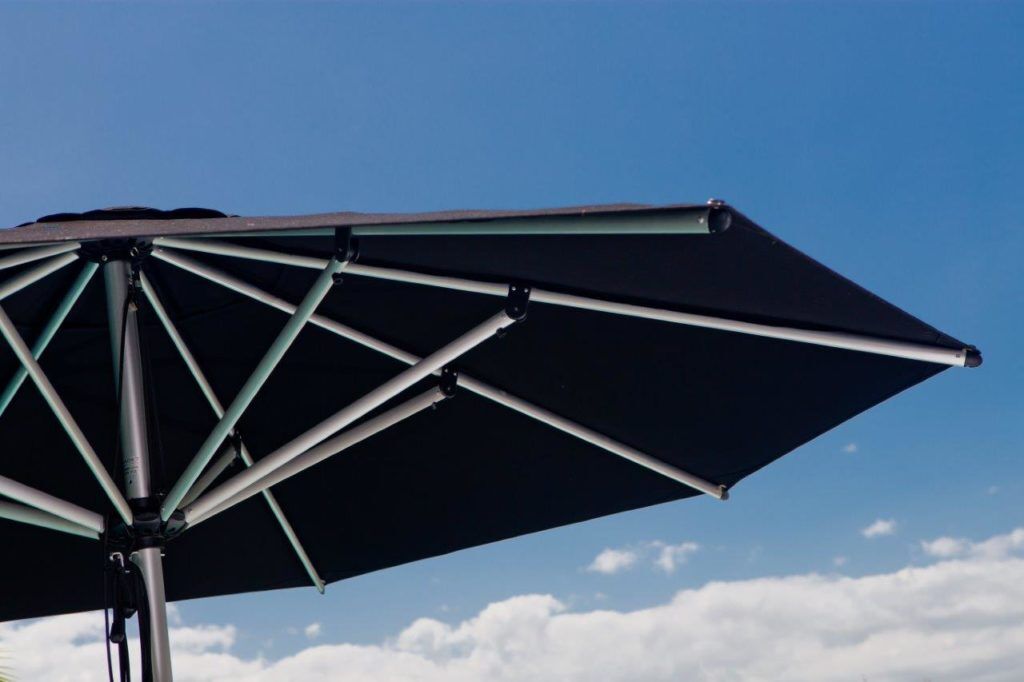 Monaco Outdoor Umbrella Black