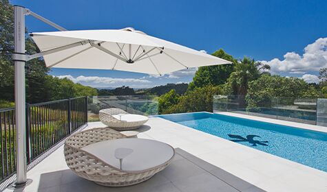 Residential Cantilever Umbrellas