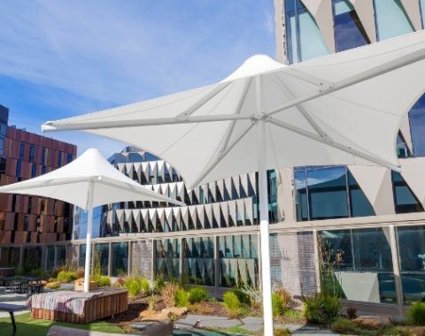 FroebelELC Skyspan Typhoon high wind rating umbrellas