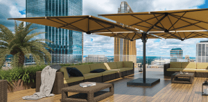 Astro Quattro Cantiliver Umbrella